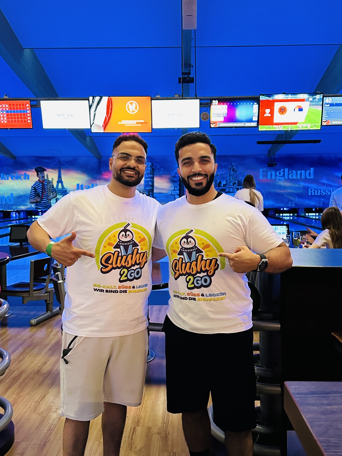Jamshed und Ahmad - Gründer von Slushy2Go